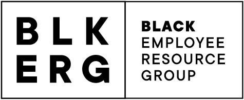 Black Employee Resource Group (BLK ERG) logo.