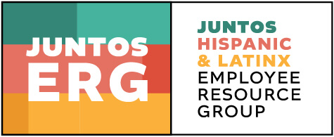 Juntos Hispanic & Latinx Employee Resource Group (Juntos ERG) logo.